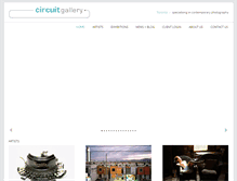 Tablet Screenshot of circuitgallery.com